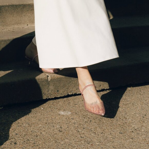 Anne Klein Pink Kitten Heels - Picture 12 of 12